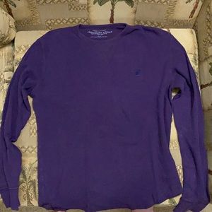 American Eagle Purple Shirt